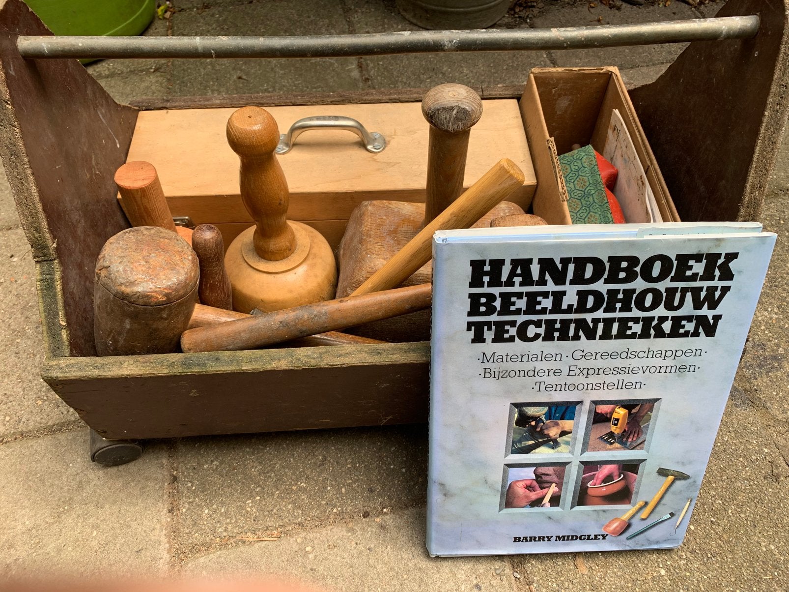 Prachtig beeldhouwers gereedschap, Ophalen, Gebruikt