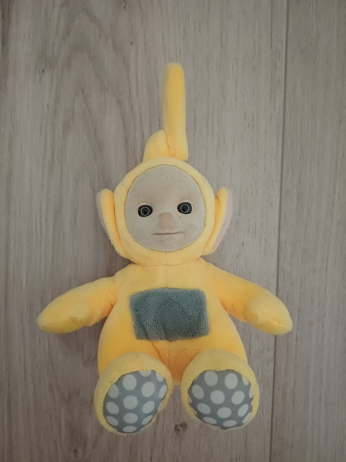 Teletubbie Laa-Laa knuffel - Geel, Overige merken, Overige typen, Ophalen of Verzenden, Zo goed als nieuw