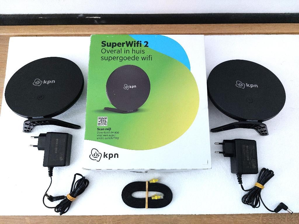 KPN super wifi 2 versterkers, Computers en Software, WiFi-versterkers, Ophalen of Verzenden, Nieuw, KPN Super Wifi 2