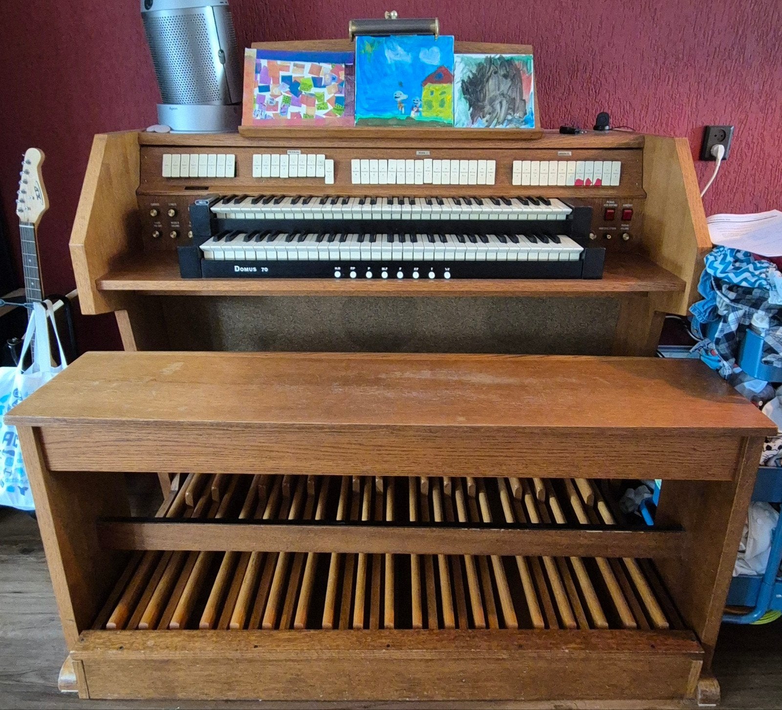 Orgel Domus 70, Ophalen of Verzenden, Gebruikt, 2 klavieren, Orgel
