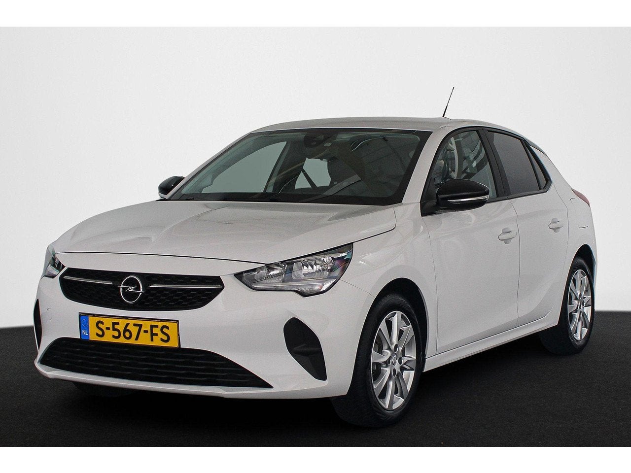 Opel Corsa 1.2 Edition Apple CarPlay Stuurverwarming Parkeer, Auto's, Opel, Voorwielaandrijving, 1199 cc, Wit, Bedrijf
