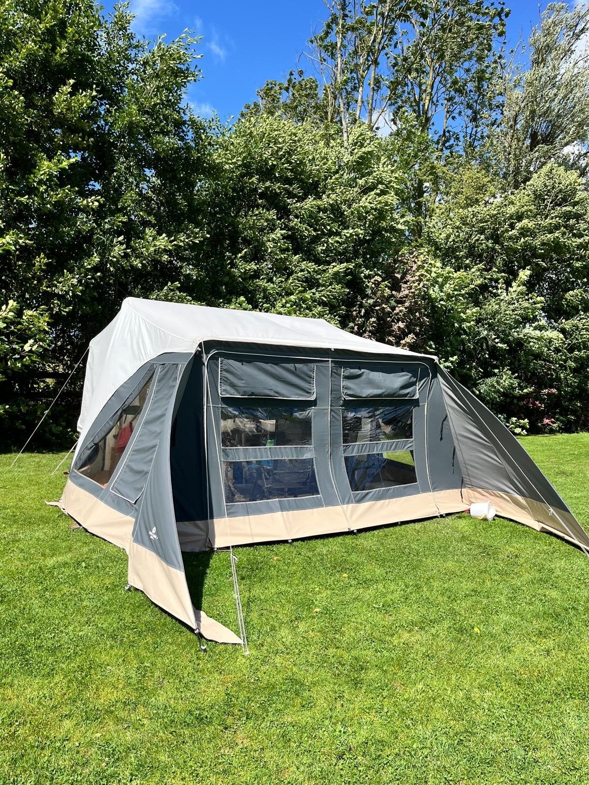 Combi-Camp Flexi 2014 met keuken, Caravans en Kamperen, Vouwwagens, Ophalen, Combi-Camp, Meerkleurig, Aanwezig