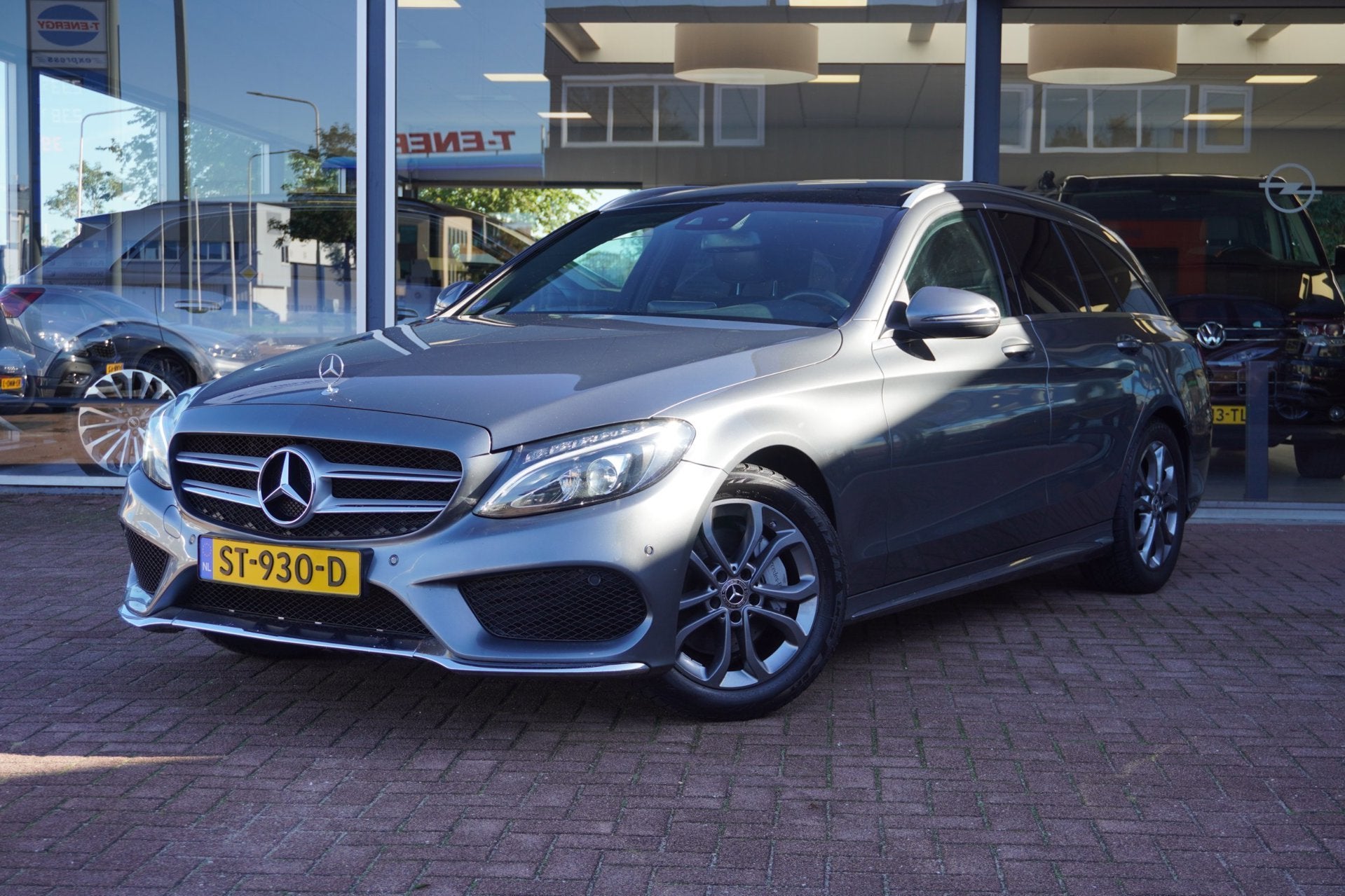 Mercedes-Benz C-klasse Estate 180 Sport Edition Premium Plus, Auto's, Automaat, Achterwielaandrijving, Verwarmde buitenspiegels
