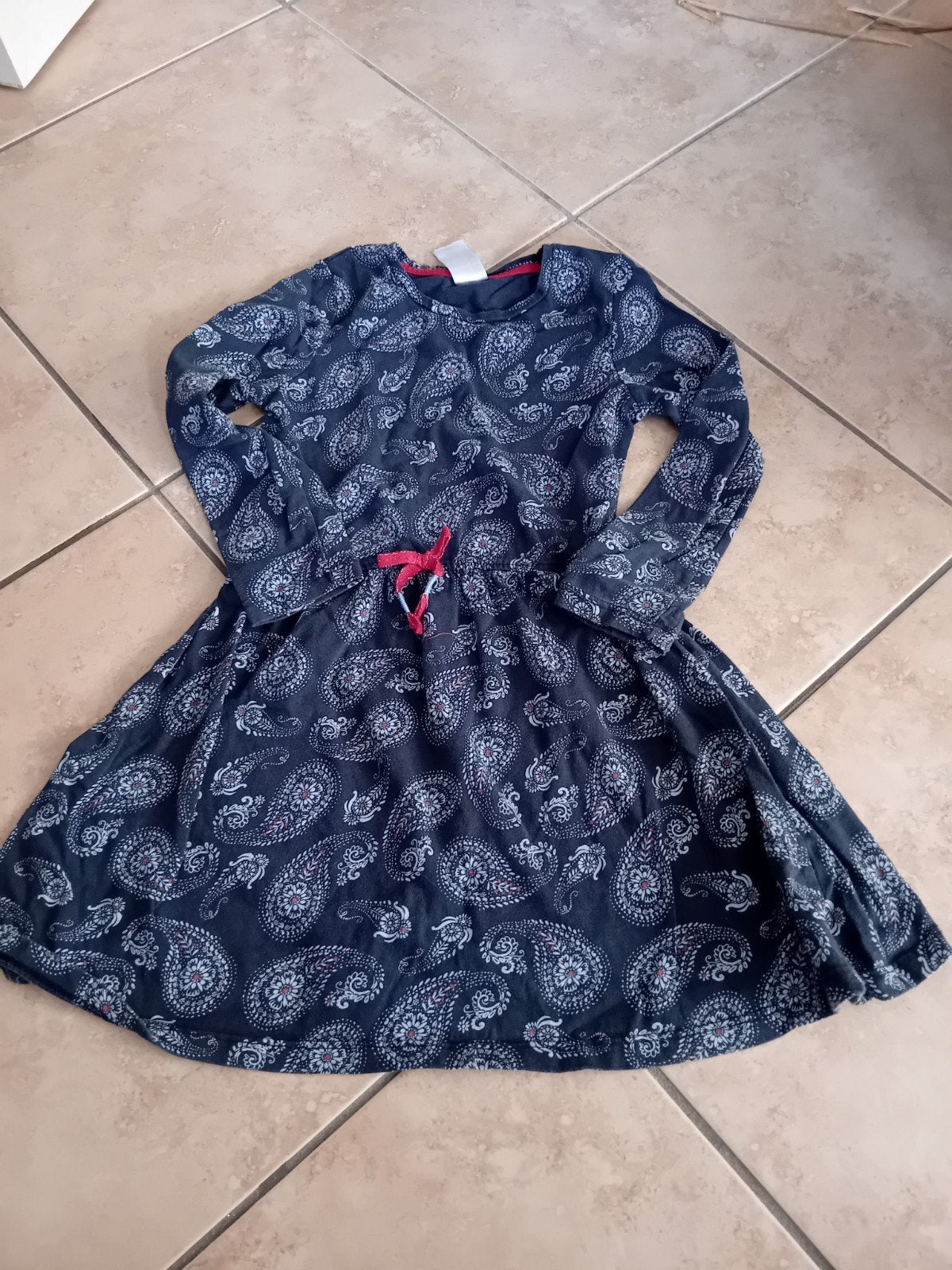 Palomino jurk maat 122 met paisley print, Kinderen en Baby's, Meisje, Ophalen of Verzenden, Jurk of Rok, Palomino