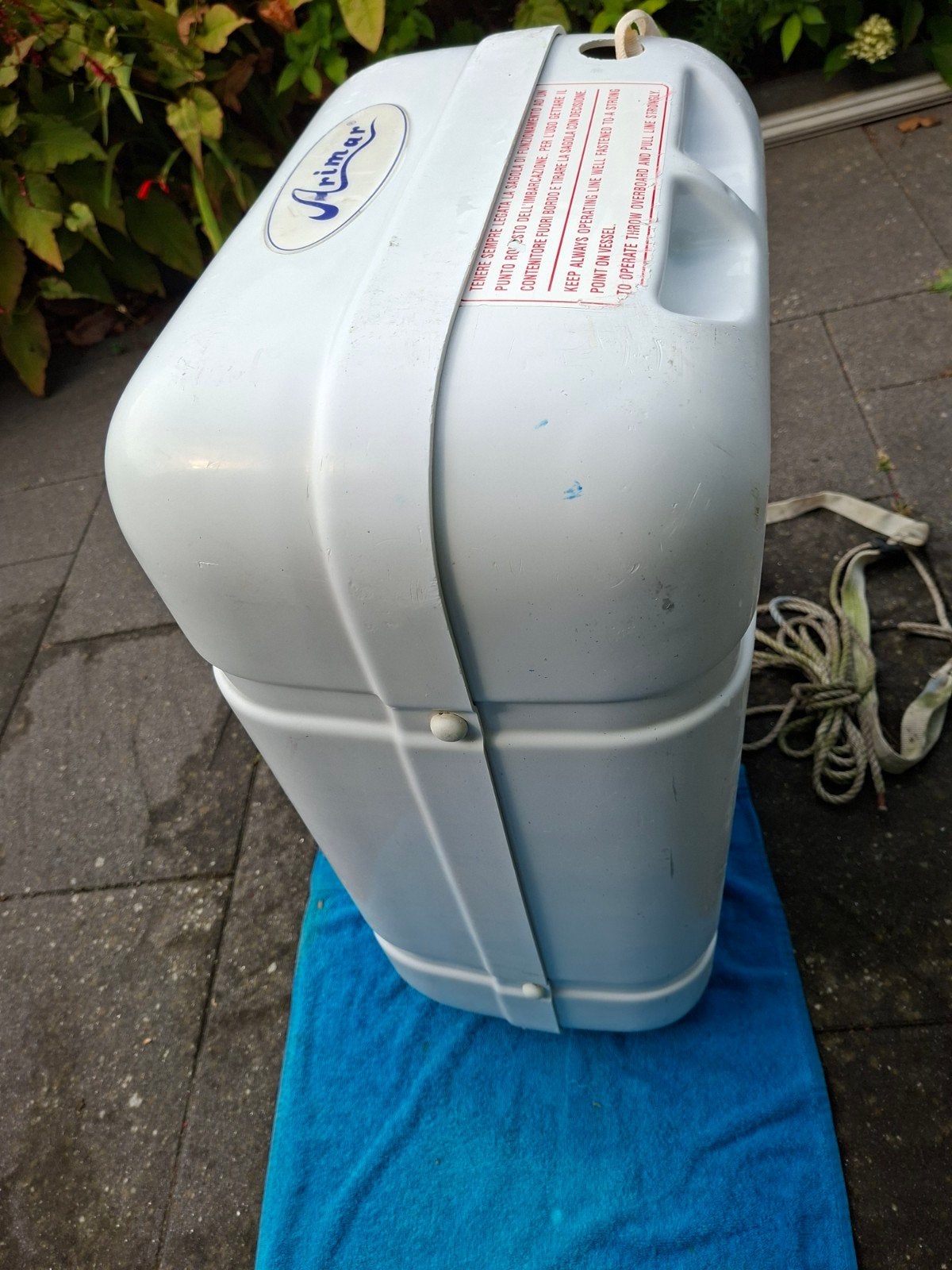 Reddingsvlot 6 pers, Ophalen of Verzenden, Gebruikt, Zeilboot of Motorboot