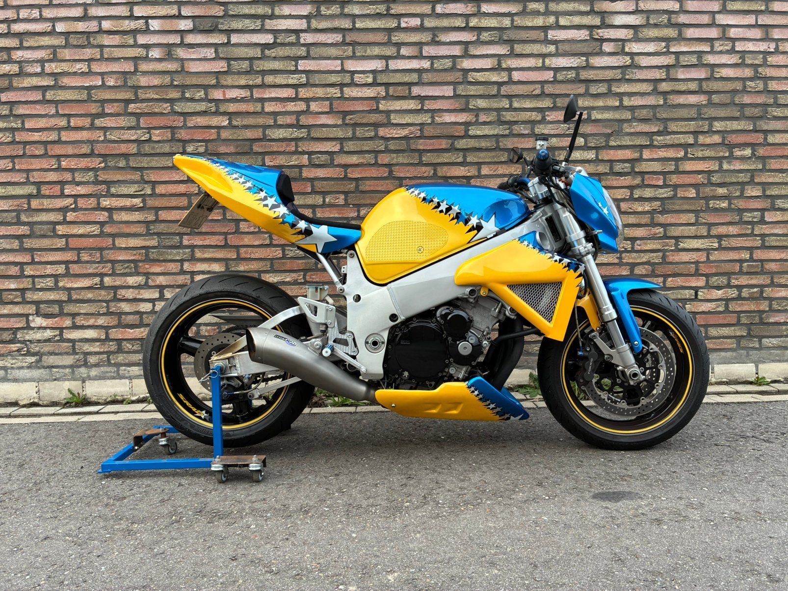 Suzuki GSX-R750 SRAD Streetfighter BikePenR 1997 OrigineelNL, 750 cc, Sportuitlaat, Motorrijbewijs A, Super Sport