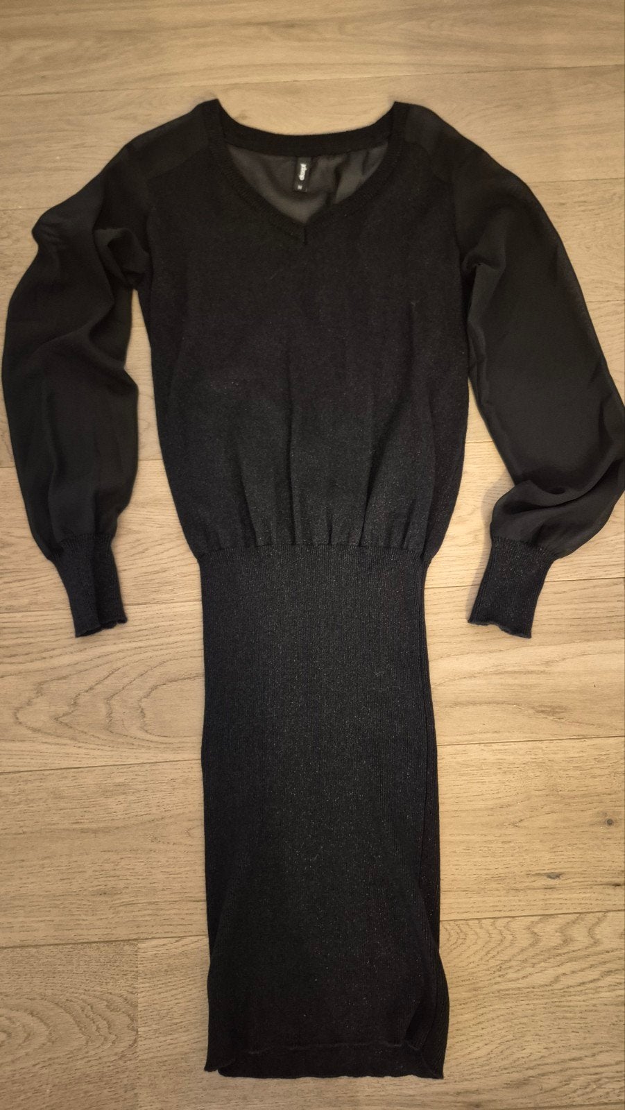 Jurkje zwart Shoeby kerst maat M, Maat 38/40 (M), Zwart, Ophalen of Verzenden, Zo goed als nieuw