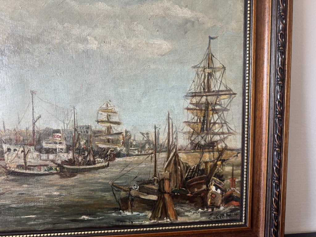Foto 2 van Evert Moll (1878–1955) – Rotterdams havengezicht