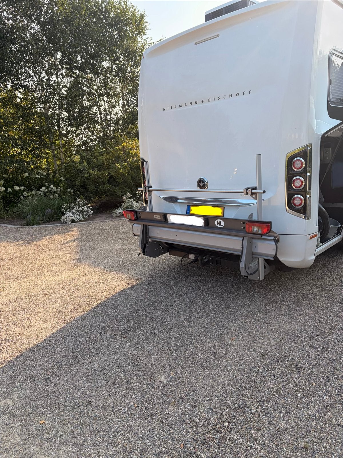 Scooterdrager camper, Ophalen, Zo goed als nieuw