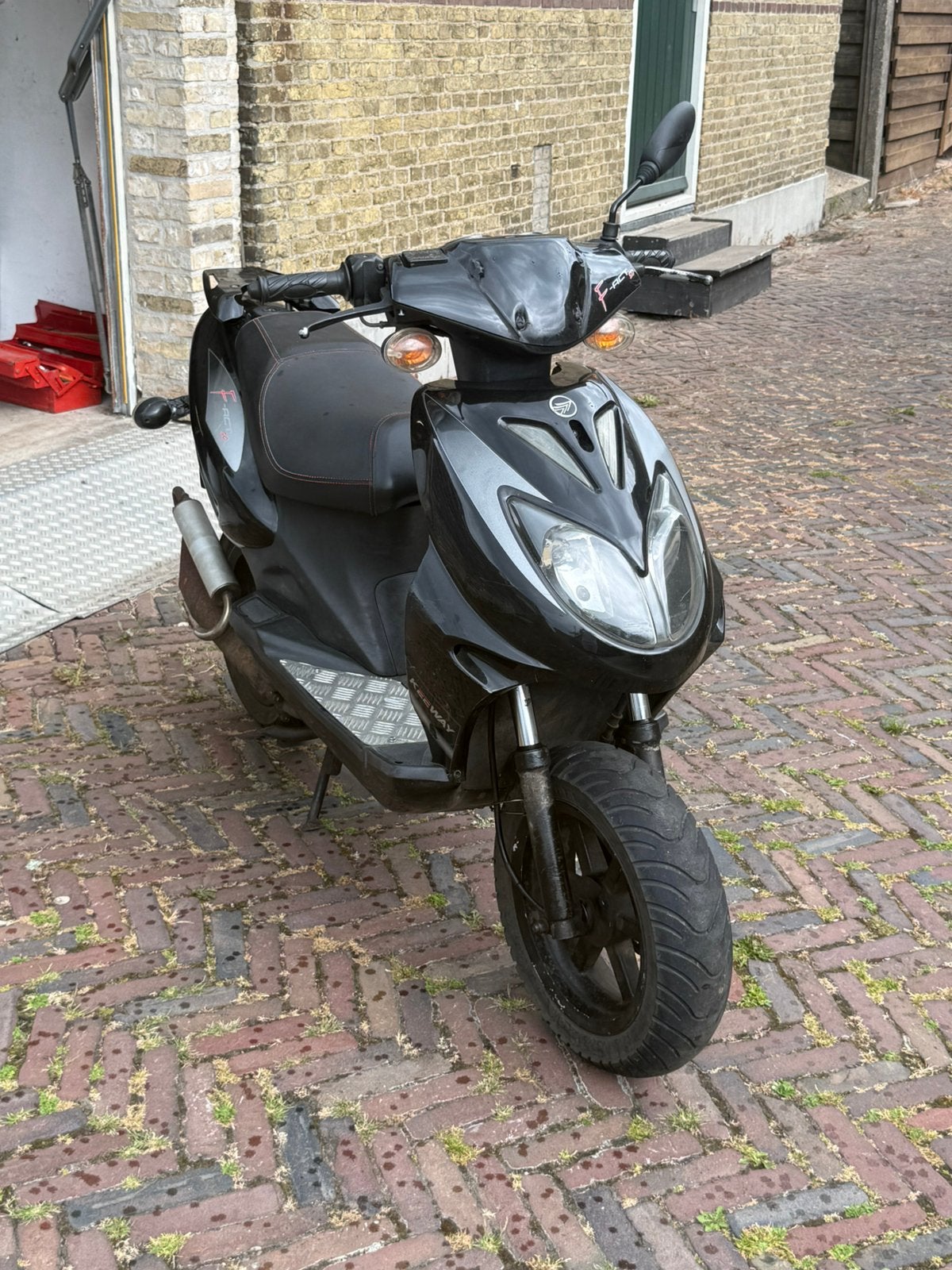 Keeway F-Act 50cc 2-takt, Fietsen en Brommers, Scooters | Overige merken, Ophalen, Gebruikt, Maximaal 45 km/u, Benzine