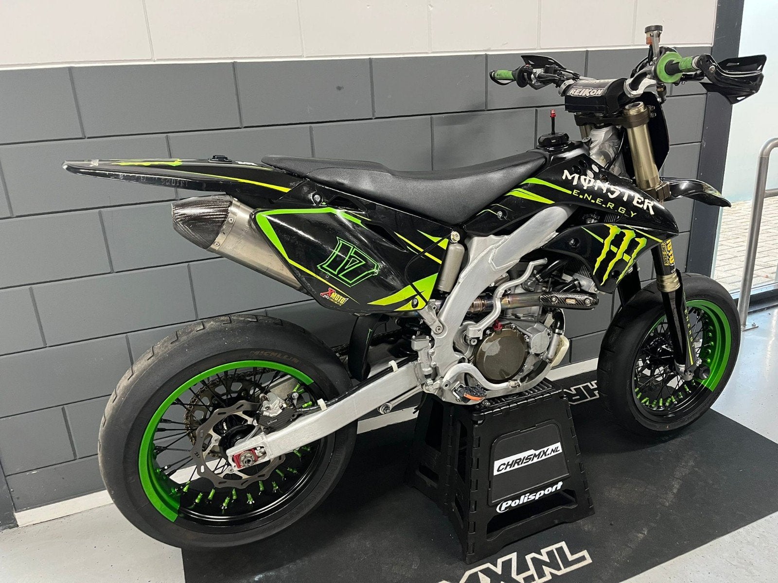 Kawasaki kxf kx 450 f sm supermotard  !!!, Motoren, 450 cc, Bedrijf, Crossmotor