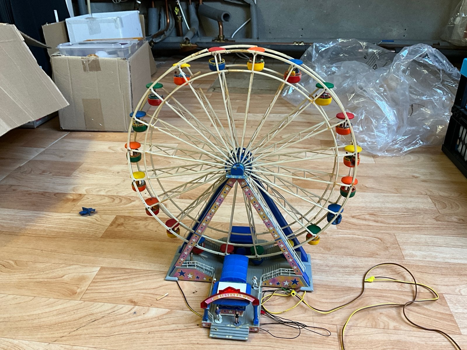 HO Riesenrad voor modelspoorbaan, Ophalen, Gebruikt, 1:50 tot 1:144