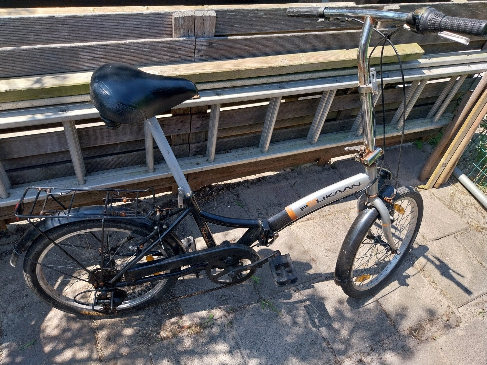 Vouwfiets met versnelling, 20 inch of meer, Gebruikt, Velgrem, Versnellingen