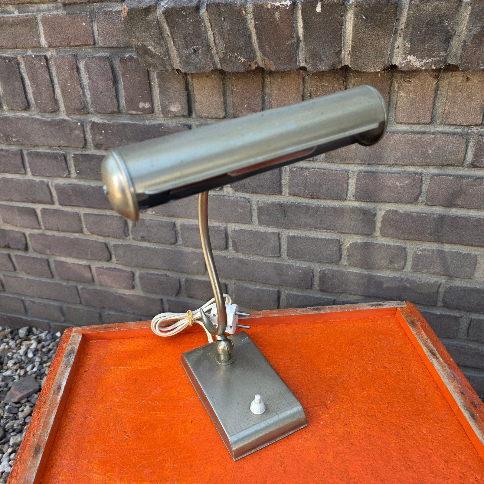 Antieke Notaris Lamp - Klassieke Bureaulamp, Ophalen of Verzenden