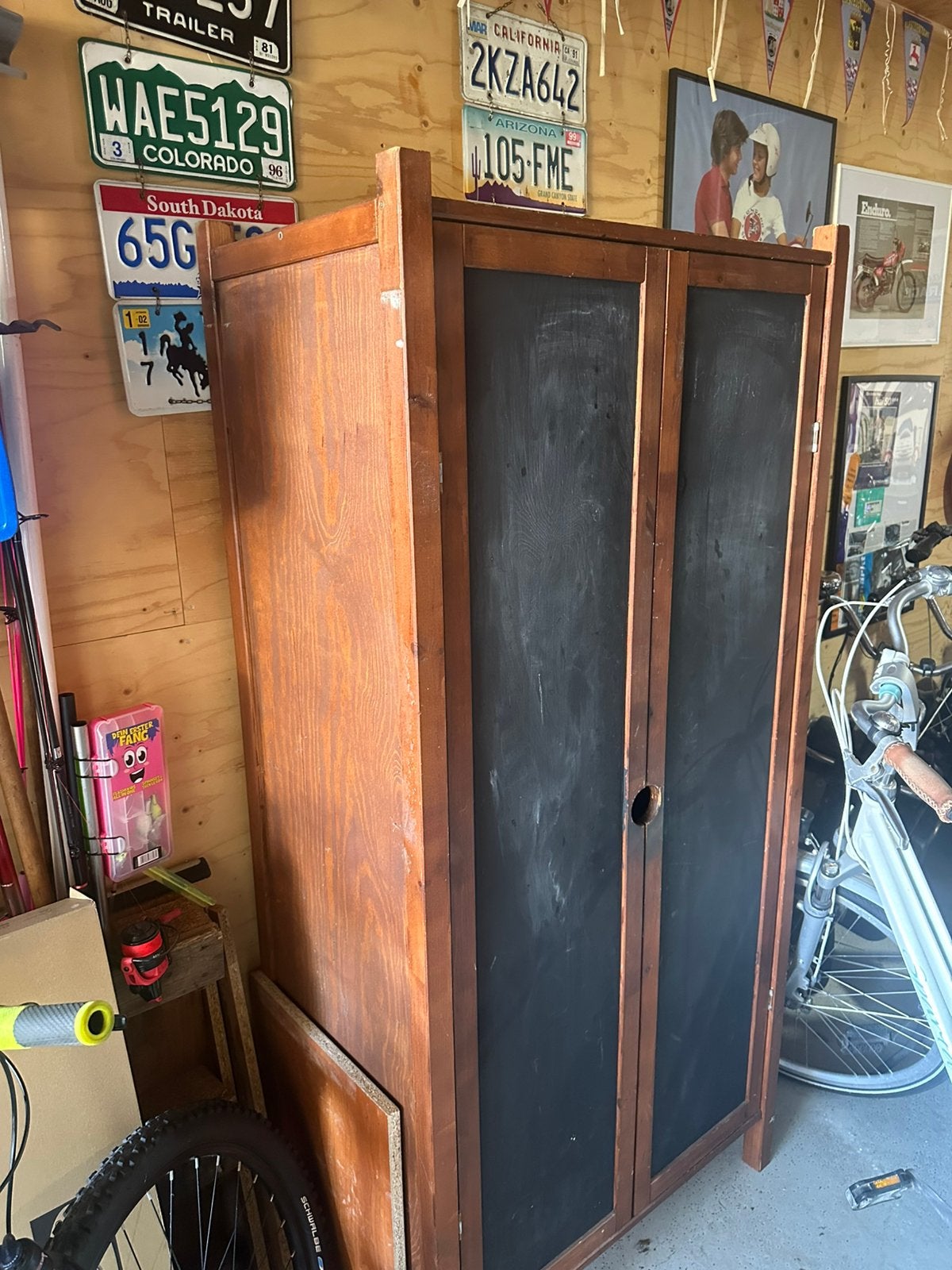 Opbergkast  gratis, Ophalen, Zo goed als nieuw, 170 cm of meer