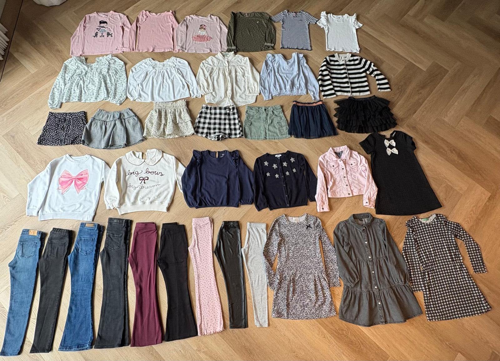 Kledingpakket meisje maat 122/128 (Zara, H&M,Tommy Hilfiger, Ophalen of Verzenden, Zo goed als nieuw, Maat 128