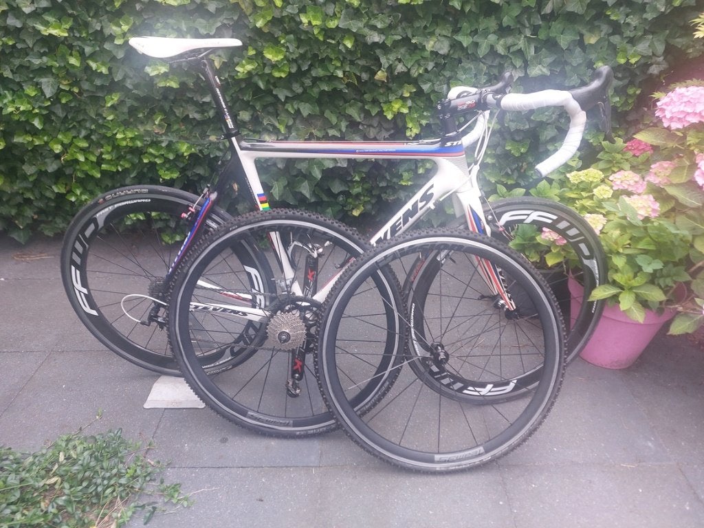 Stevens carbon veldritfiets/cyclocrossfiets, Fietsen en Brommers, Fietsen | Racefietsen, Gebruikt, Carbon, Velgrem, 57 tot 61 cm