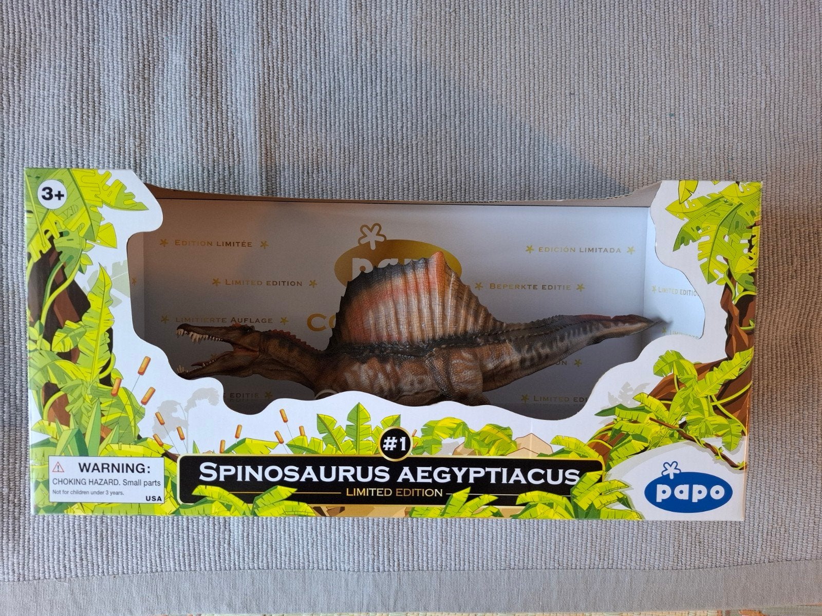 Papo Spinosaurus Aegypticus Limited Edition - Mint in Box, Verzamelen, Ophalen of Verzenden, Nieuw