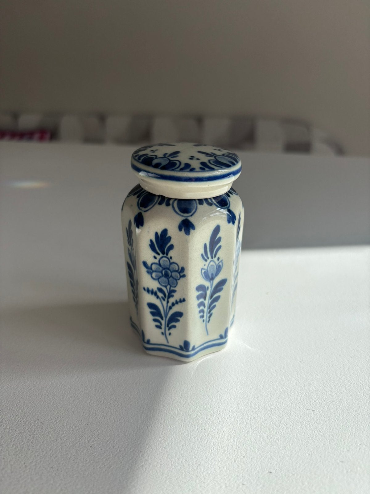Delfts Blauw dekselpotje, Antiek en Kunst, Antiek | Porselein, Ophalen