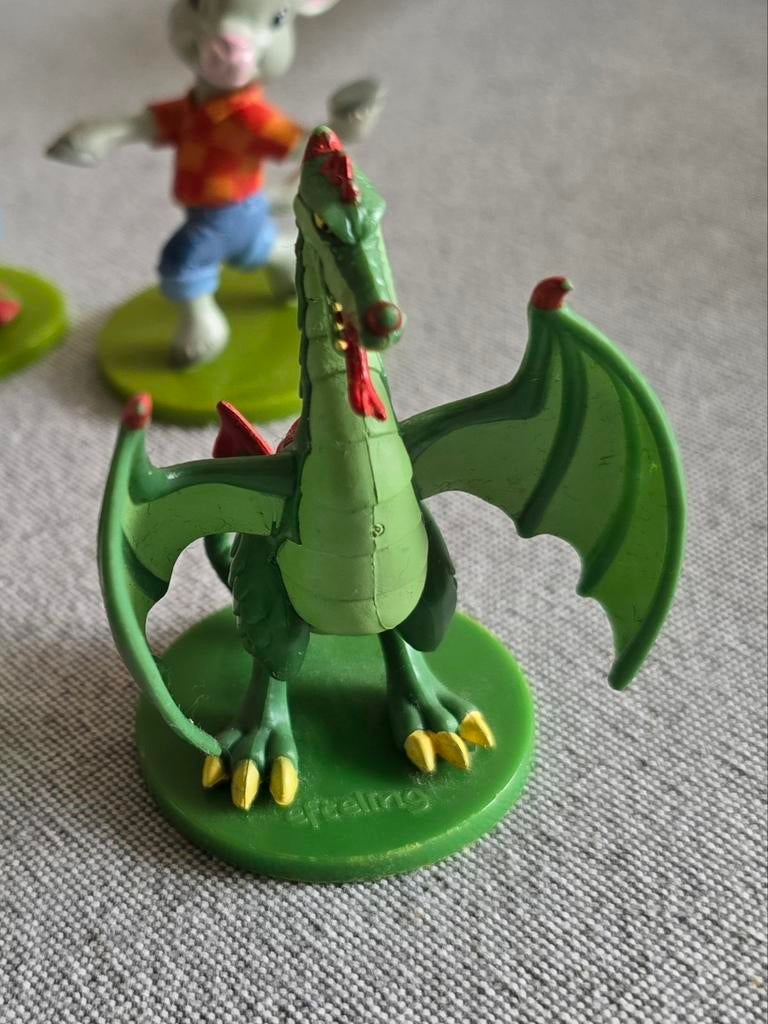 Efteling Sprookjesbos Figuren - Draak en meer, Ophalen of Verzenden, Gebruikt, Beeldje of Poppetje