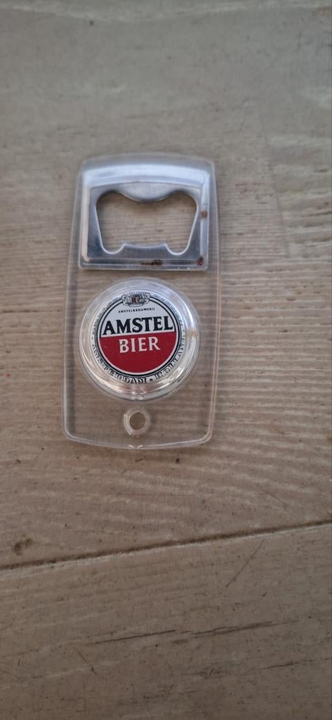 Amstel opener (26326), Ophalen of Verzenden, Zo goed als nieuw, Flesopener, Amstel
