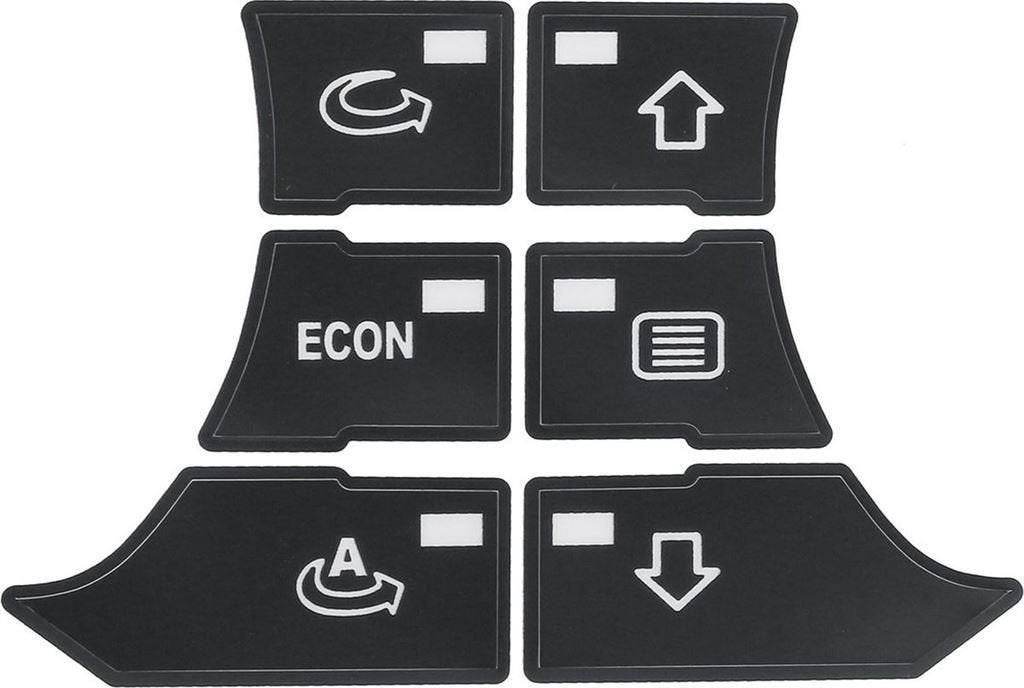 Airco Clima Paneel Reparatie Sticker Geschikt voor Audi A3 S, Auto diversen, Verzenden, Automotive Parts, A.parts@hotmail.nl, Trasmolenlaan 12 3447 GZ Woerden