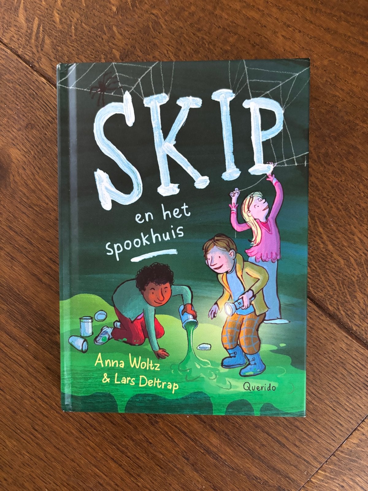 Anna Woltz & Lars Deltrap: Skip en het spookhuis, Ophalen of Verzenden, Gelezen, Fictie algemeen