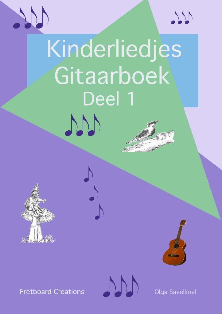 kinderliedjes voor de gitaarboek, Muziek en Instrumenten, Bladmuziek, Gitaar, Overige genres, Nieuw, Ophalen of Verzenden