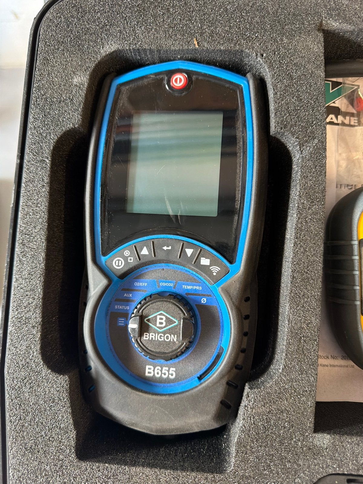 Brigon 655NL Rookgasanalysemeter, Ophalen of Verzenden, Gebruikt, Overige meters