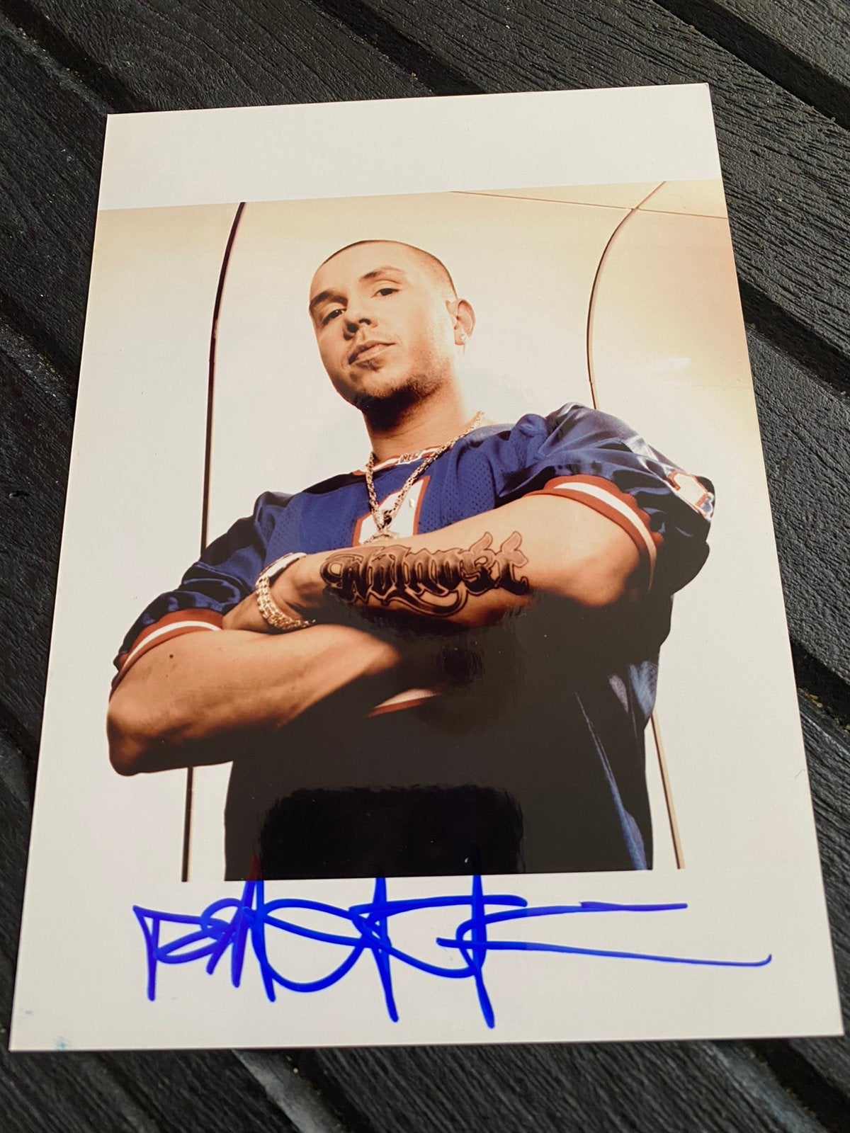 Filmster handtekening dj tomeck, Ophalen of Verzenden, Zo goed als nieuw, Foto of Kaart