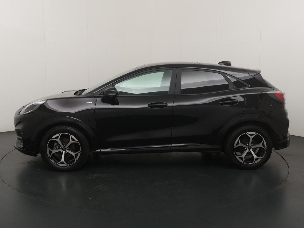 Ford Puma EcoBoost 125 pk Hybrid ST-Line | Trekhaak | Winter, Auto's, Ford, Zwart, Bedrijf, 3 cilinders, SUV of Terreinwagen