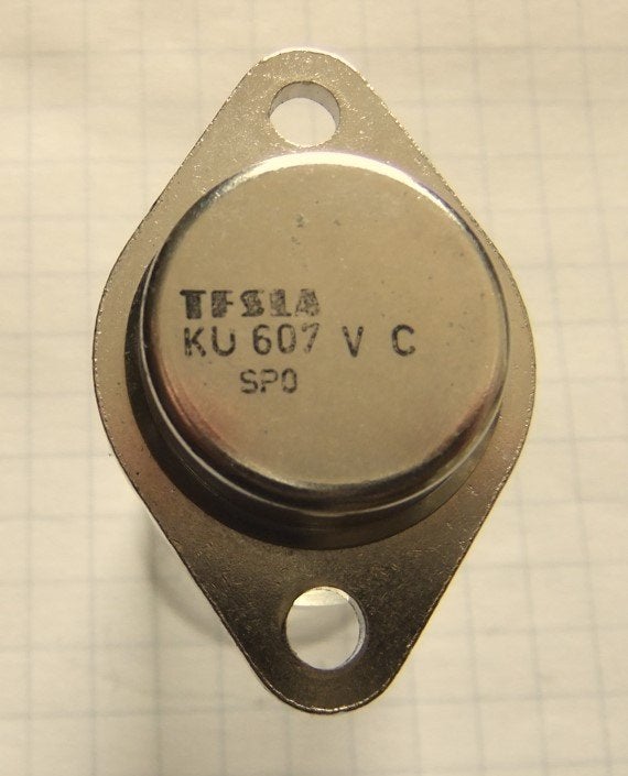 Transistor TESLA KU 607, Ophalen of Verzenden, Gebruikt