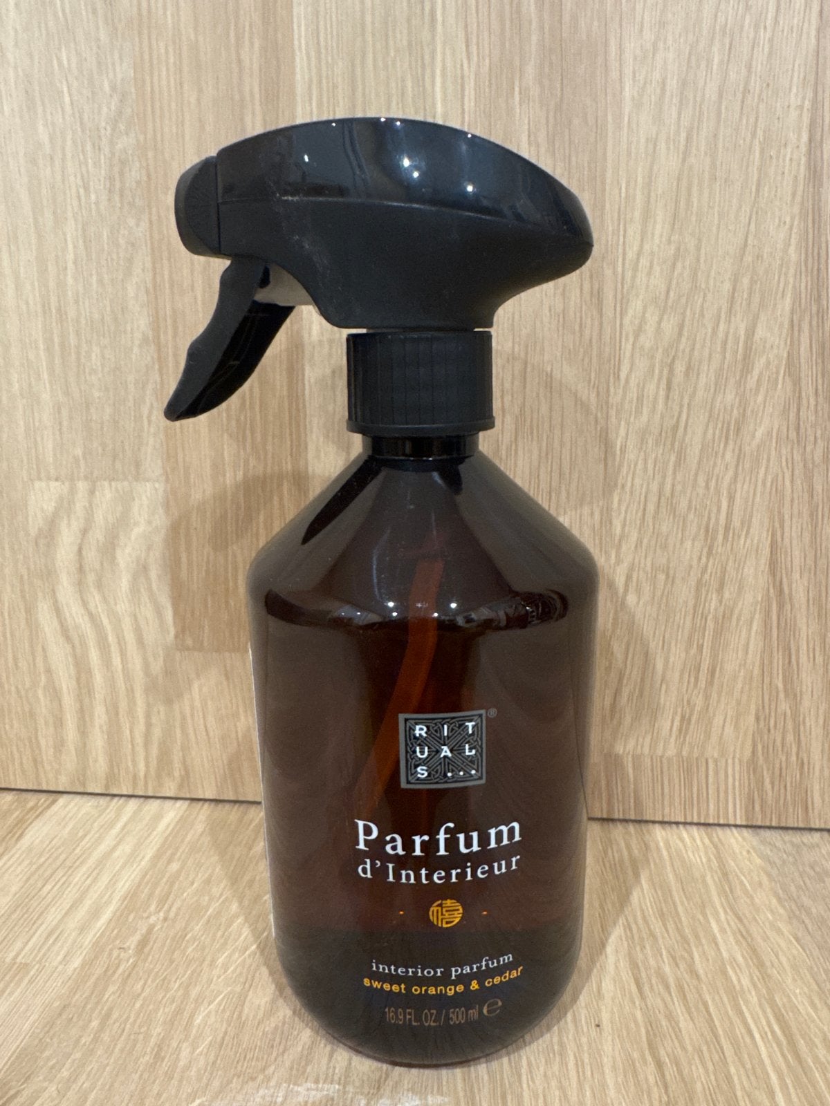 Rituals Parfum d'Interieur Sweet Orange & Cedar happy buddha, Kunststof, Ophalen of Verzenden, Zo goed als nieuw, Modern
