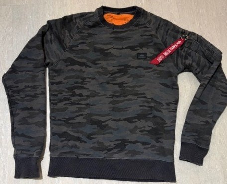 ALPHA INDUSTRIES Sweater. Maat S, Alpha Industries, Ophalen of Verzenden, Zo goed als nieuw, Groen
