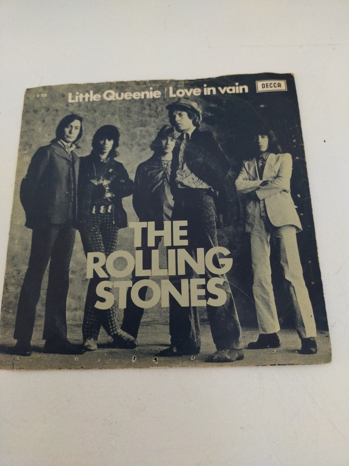 Rolling Stones , little Queenie / love in vain, Ophalen of Verzenden, Zo goed als nieuw, Pop
