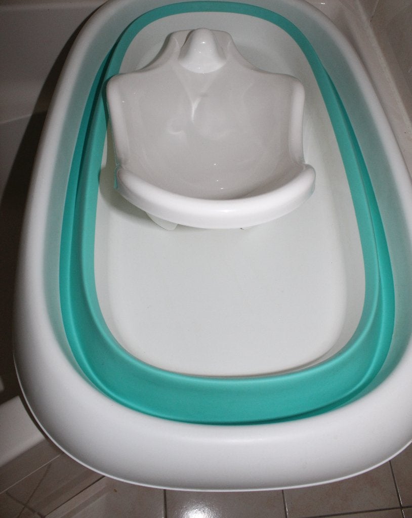 Foldable baby Bathtub (FreeON), Ophalen, Gebruikt, Badje, Overige merken