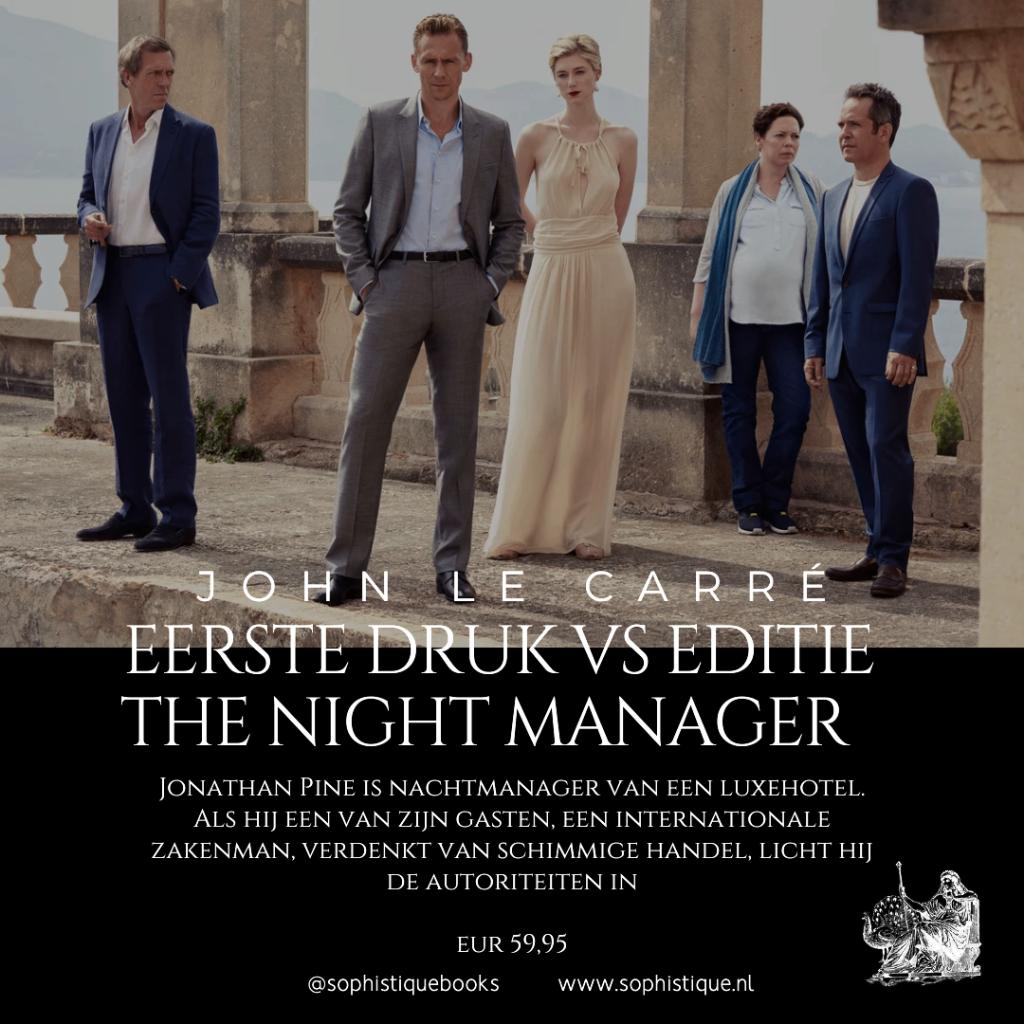 Eerste druk VS Editie The Night Manager 1993 John le Carré, Ophalen of Verzenden, Zo goed als nieuw