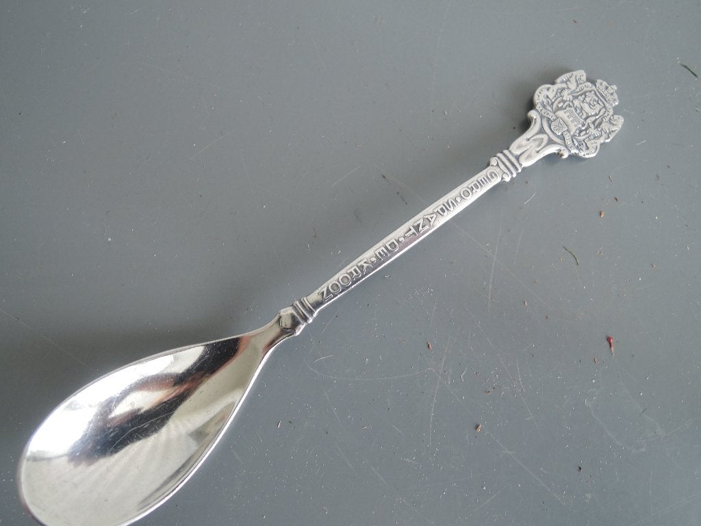 Verzilverd Gero lepeltje, Ophalen of Verzenden, Zo goed als nieuw, Zilver, Los bestek