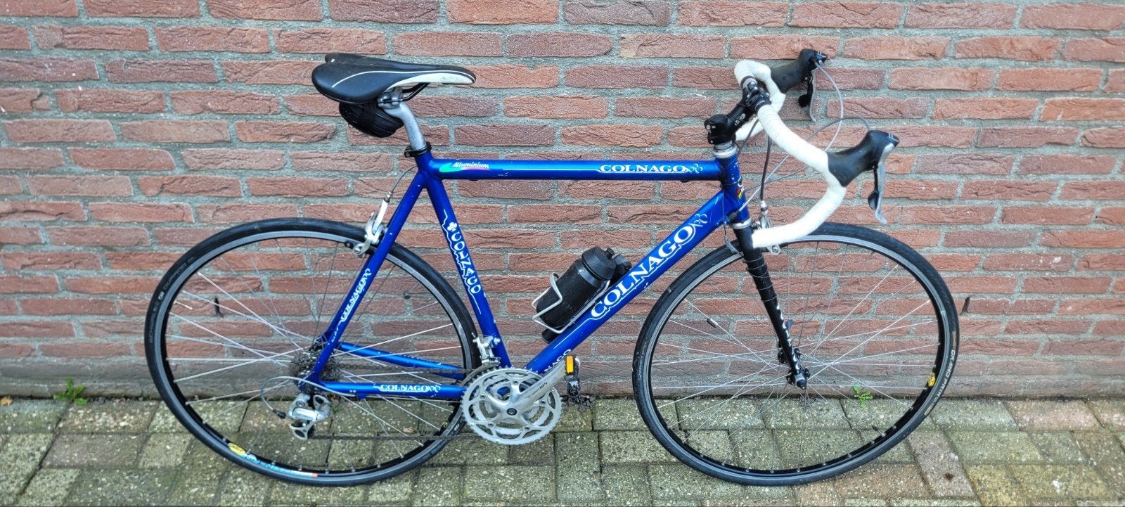 Colnago racefiets - Blauw, Gebruikt, Fietsen en Brommers, Gebruikt, 26 inch, Aluminium, Meer dan 20 versnellingen