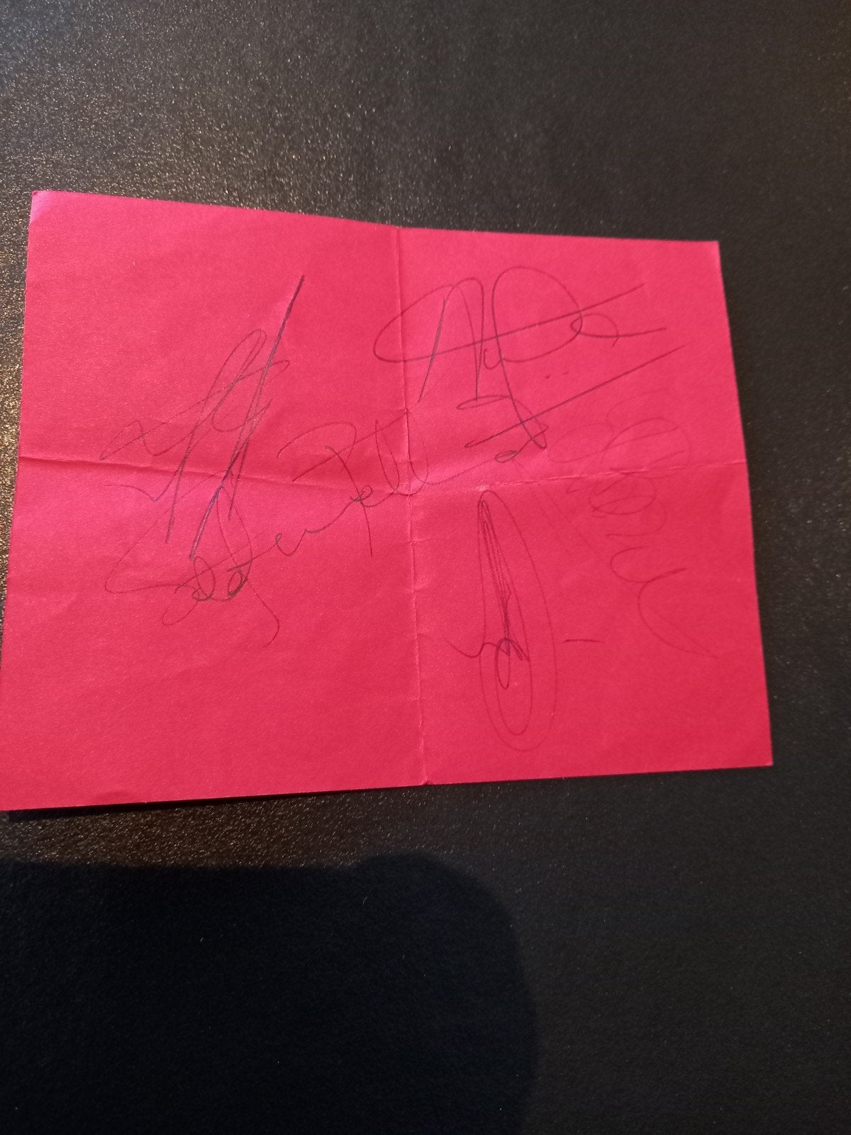 5 handtekeningen 1993 Ajax , op toegangsbewijs, Ophalen of Verzenden, Gebruikt