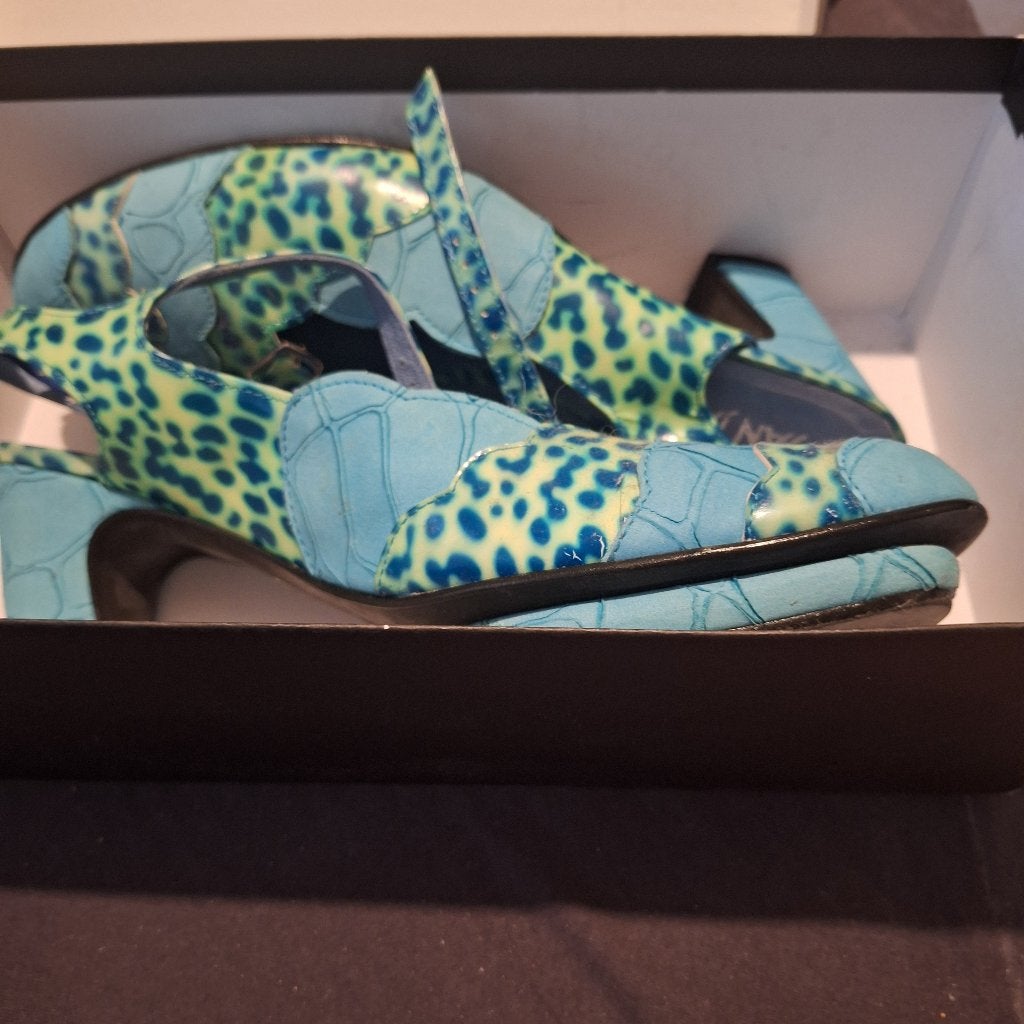 retro pumps Jan Jansen 42, Kleding | Dames, Pumps, Blauw, Jan Jansen, Ophalen of Verzenden