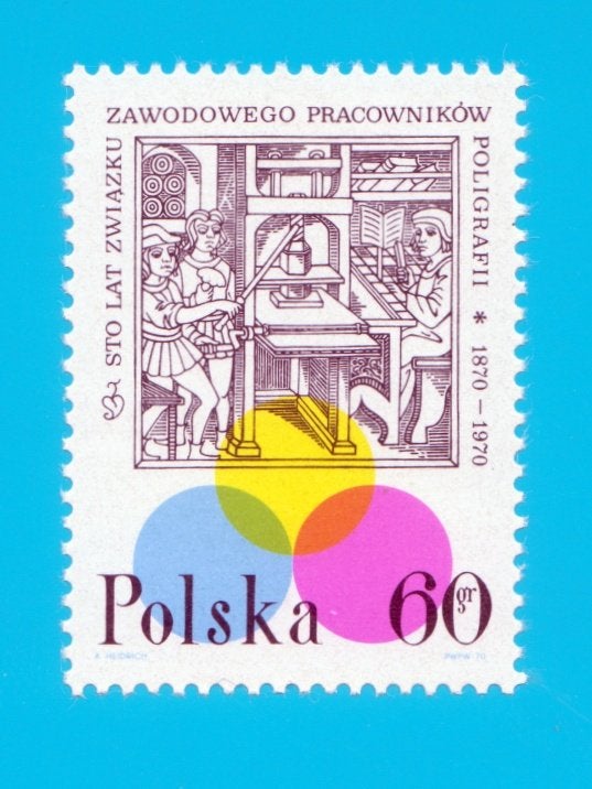 Polen, Drukkerij, Mi. 1987 postfris, Verzenden, Polen, Postfris