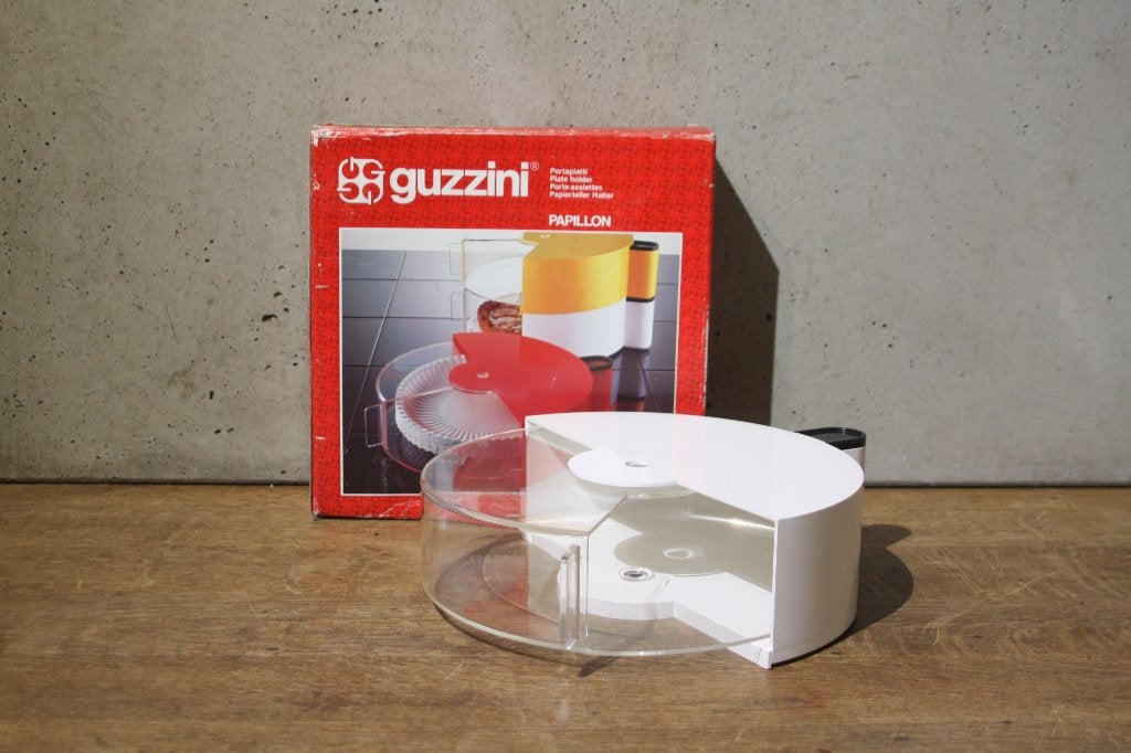 Guzzini Papillon - Plate holder - Furio Minuti - 1980's, Bordenrek, Ophalen of Verzenden, Zo goed als nieuw, Kunststof