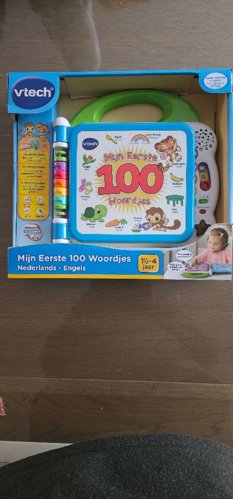 Nieuw in doos - Mijn Eerste 100 Woordjes NL-EN, Kinderen en Baby's, Speelgoed | Vtech, Ophalen, Nieuw, 2 tot 4 jaar