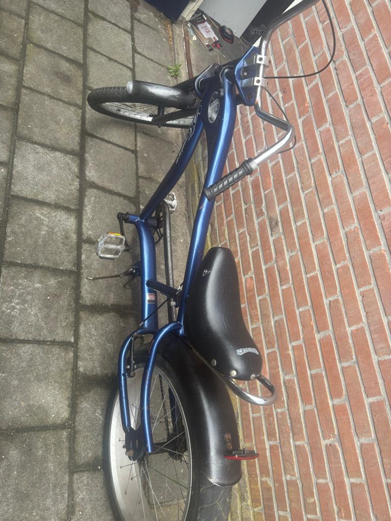 Leuke Alucruiser Chopper Fiets, Ophalen, Gebruikt, Aluminium, Chopper