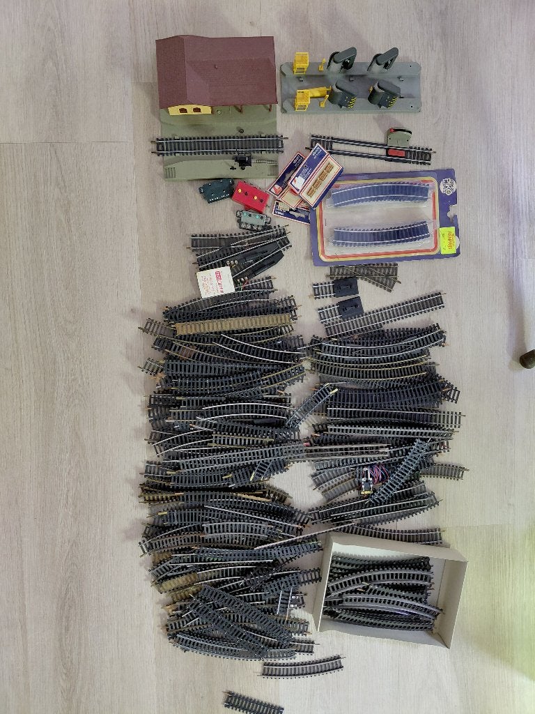 Modelrails, Gebruikt, Gelijkstroom, Rails, Piko