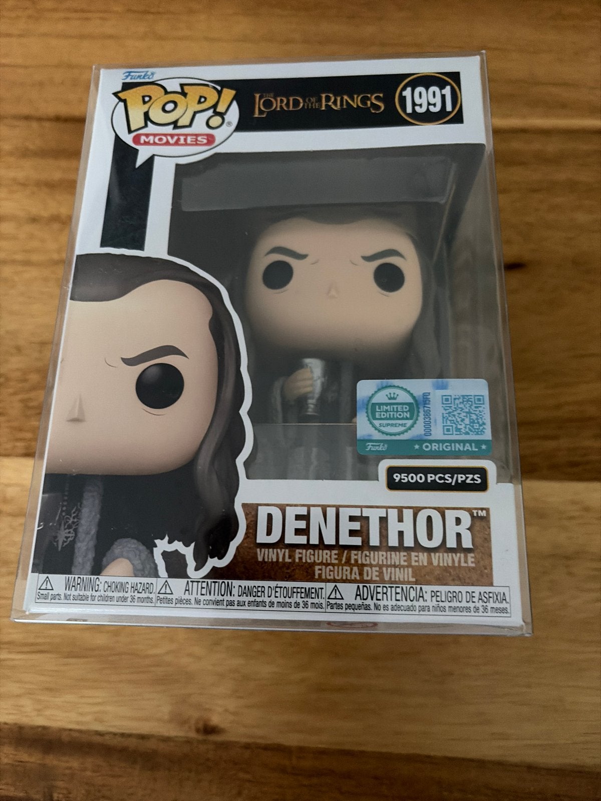 Funko Pop! Lord of the Rings Denethor 1991 Limited Edition, Ophalen of Verzenden, Nieuw
