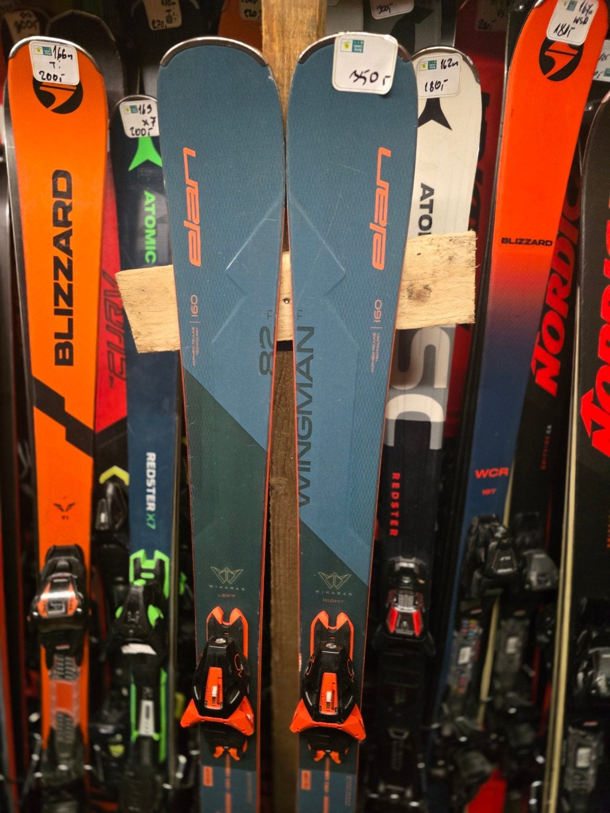 160cm ELAN WINGMAN ALL MOUNTAIN SKIS