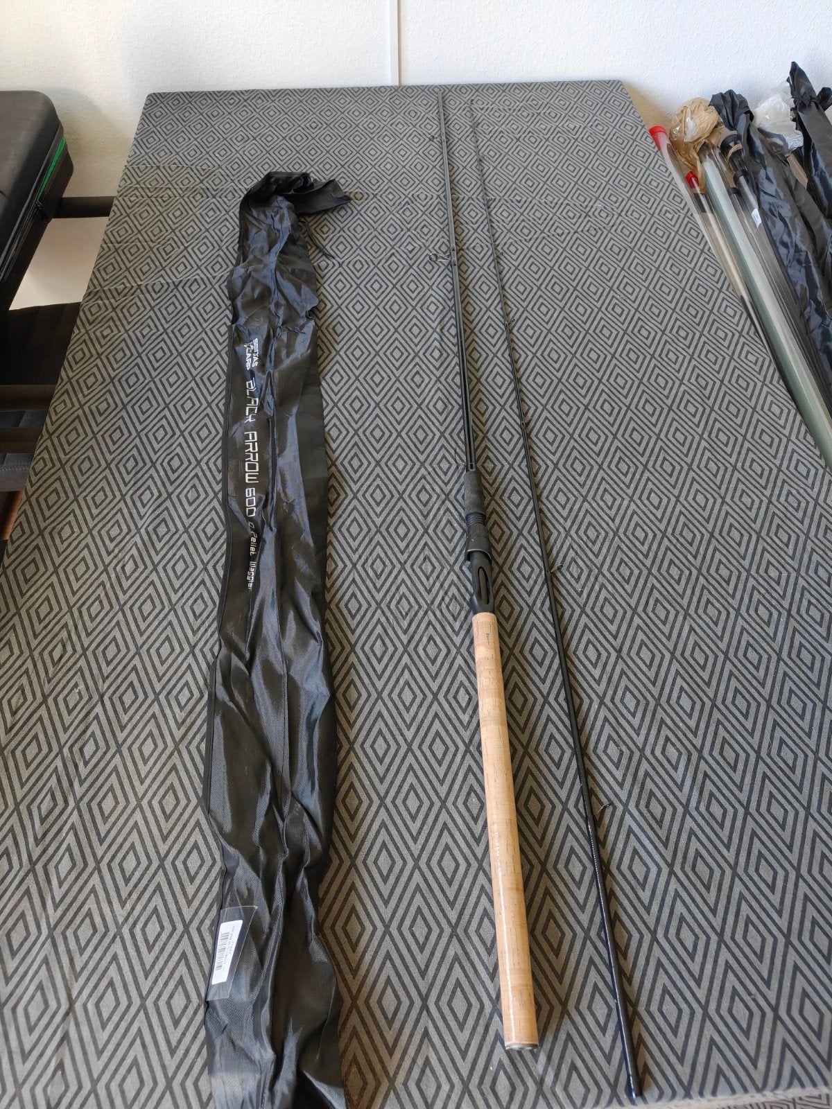 Sensas Black arrow 600 pellet waggler, Watersport en Boten, Sensas, Werphengel, Sensas, Ophalen of Verzenden