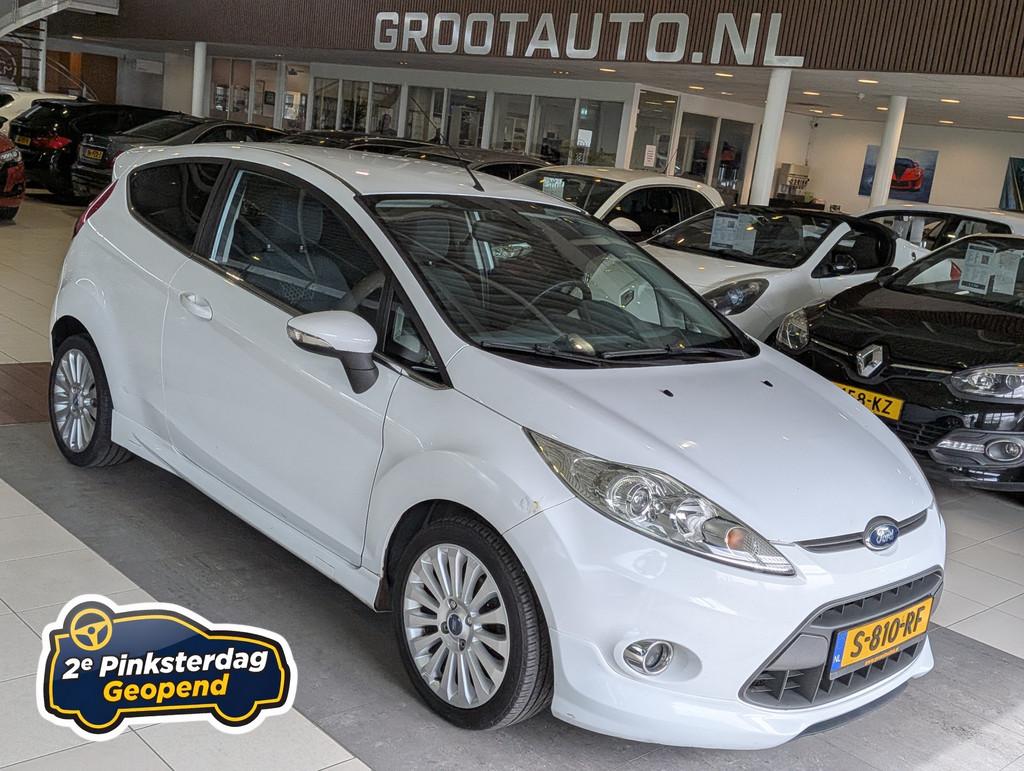 Ford Fiesta 1.4 Trend Airco, Stuurbekrachtiging (bj 2009), Voorwielaandrijving, Stof, Gebruikt, 31 €/maand